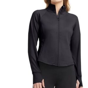 Jockey Womens Front Zip Yoga Jacket